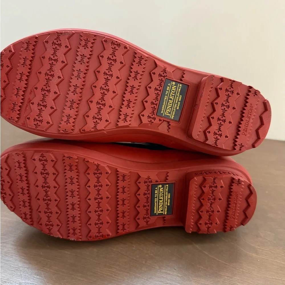 Pendleton WOMEN'S BRIDGER STRIPE WESTERN CHELSEA RAIN BOOT 9 • NWOT - Picture 5 of 10